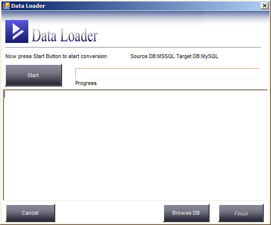 Final Screen in Data Loader