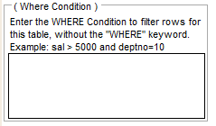 WHERE Condition in Data Loader