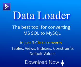 dataloader for converting mssql to mysql