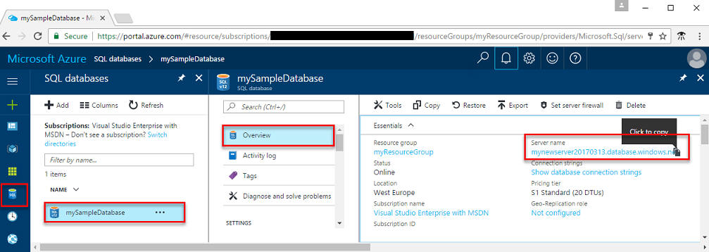 Connect to MS SQL Azure database from dataloader